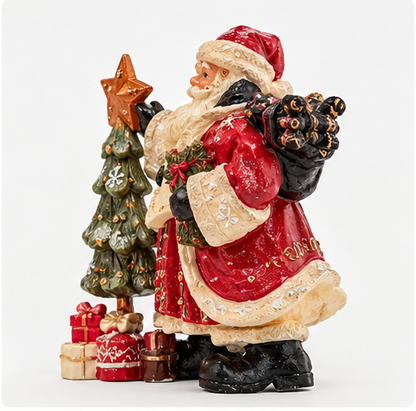 Santa & Tree Table Decor – 6.75 in